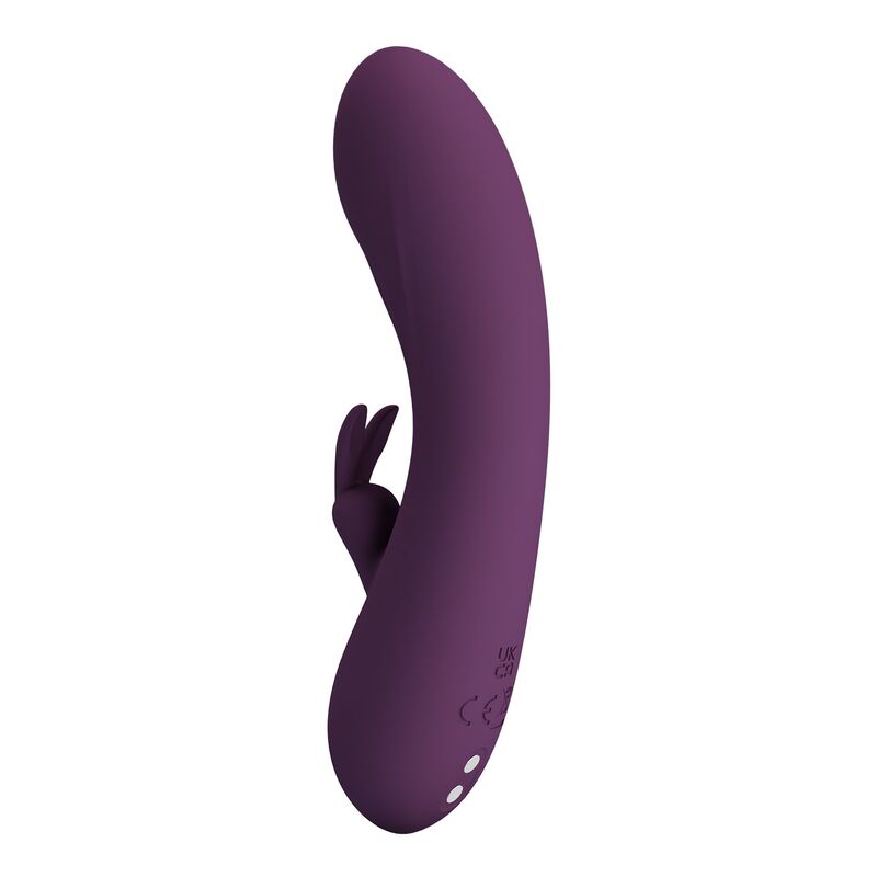 PRETTY LOVE - HARPER UPPLADDNINGBAR KANINVIBRATOR 10 FUNKTIONER LILA