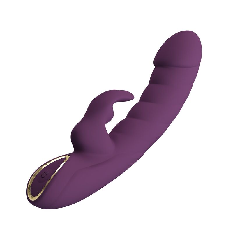 PRETTY LOVE - HARPER UPPLADDNINGBAR KANINVIBRATOR 10 FUNKTIONER LILA