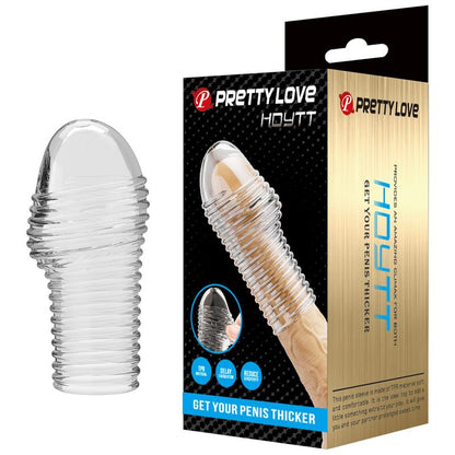 PRETTY LOVE - HOTTT PENIS SLEEVE GÖR DIN PENIS TJOCKARE GENOMSKINLIG