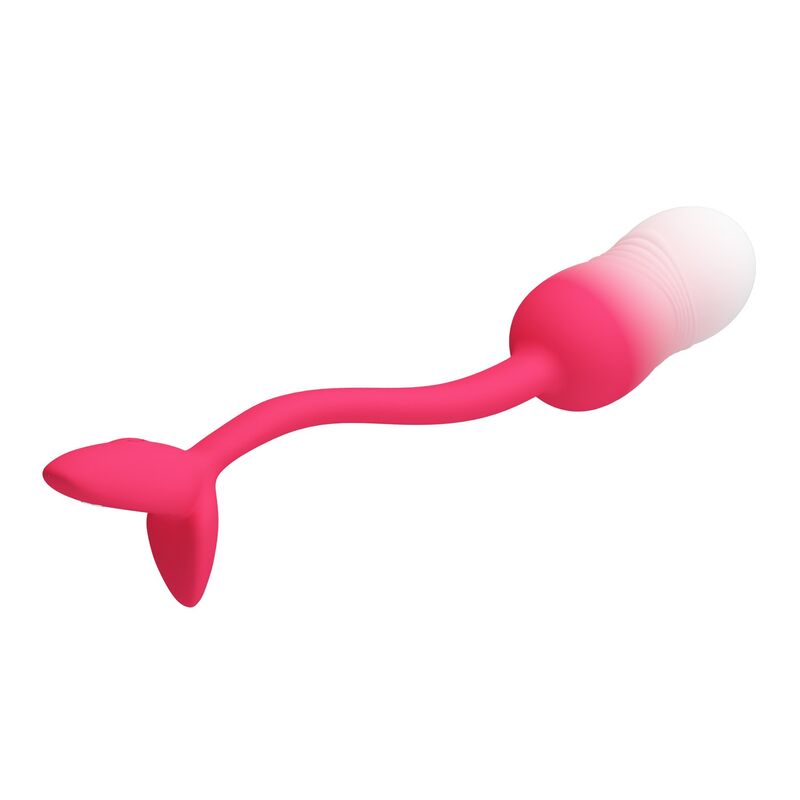PRETTY LOVE - PULSEN APP-STYRT VIBRERANDE ÄGG 12 FUNKTIONER USB-UPPLADDNINGSBART ROSA
