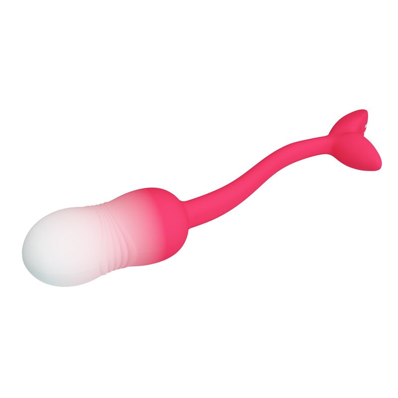 PRETTY LOVE - PULSEN APP-STYRT VIBRERANDE ÄGG 12 FUNKTIONER USB-UPPLADDNINGSBART ROSA
