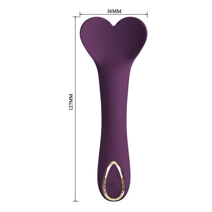 PRETTY LOVE - KENYELL UPPLADDNINGBAR VIBRATOR 10 FUNKTIONER LILA