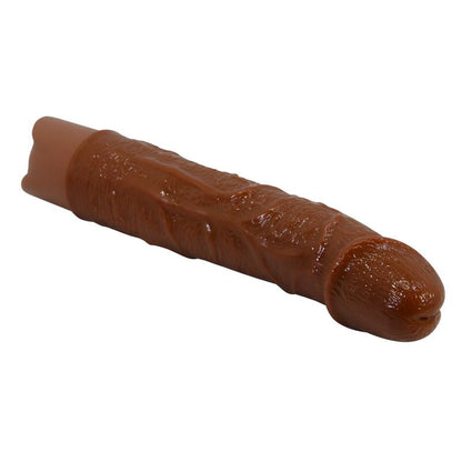 PRETTY LOVE - LEONARDO REALISTISK VIBRATOR 20 CM Ø 4 CM BRUN