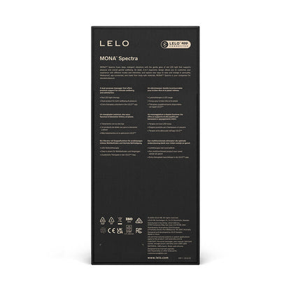 LELO - MONA SPECTRA INTIM MASSAGEAPPARAT RÖTT LJUS UPPLADDNINGSBAR APPSTYRD