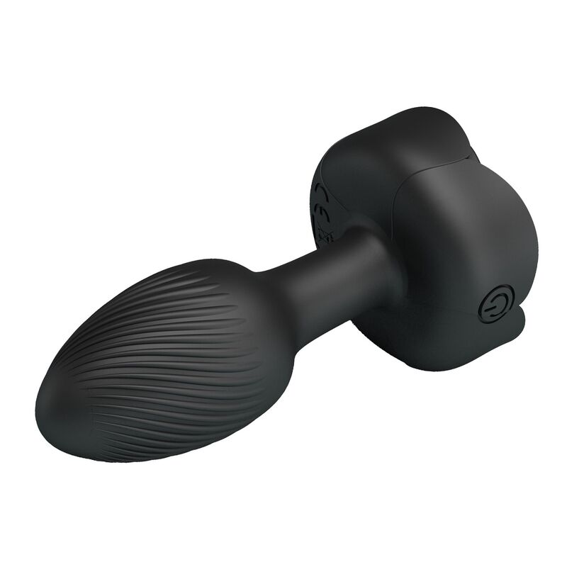 PRETTY LOVE – UPPLADDNINGBAR VIBRERANDE ANALPLUGG 10 LÄGEN SVART