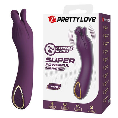 PRETTY LOVE - LUNAO UPPLADDNINGSBAR VIBRATOR 10 FUNKTIONER LILA