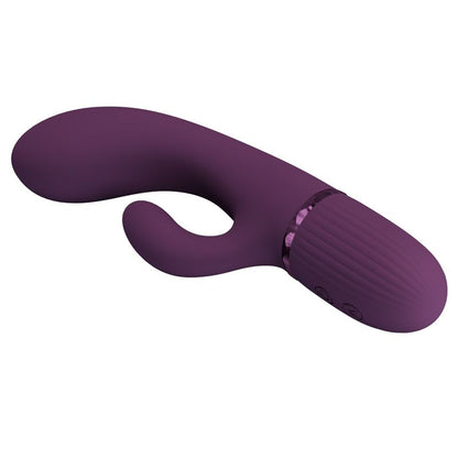PRETTY LOVE - MARGIE UPPLADDNINGBAR KANINVIBRATOR 10 FUNKTIONER LILA