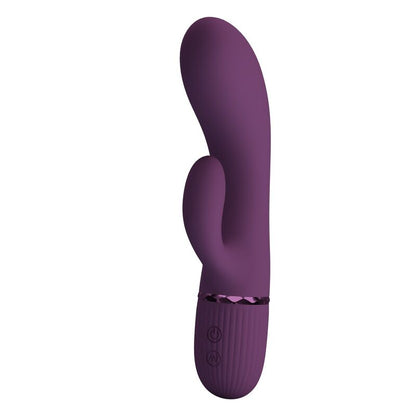 PRETTY LOVE - MARGIE UPPLADDNINGBAR KANINVIBRATOR 10 FUNKTIONER LILA