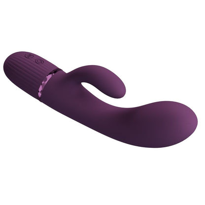 PRETTY LOVE - MARGIE UPPLADDNINGBAR KANINVIBRATOR 10 FUNKTIONER LILA
