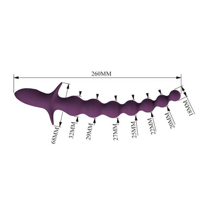 PRETTY LOVE - MADISON UPPLADDNINGBAR ANALVIBRATOR 10 FUNKTIONER