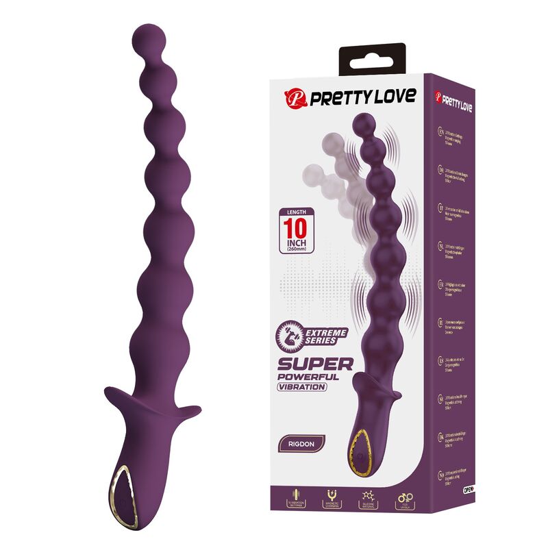 PRETTY LOVE - MADISON UPPLADDNINGBAR ANALVIBRATOR 10 FUNKTIONER