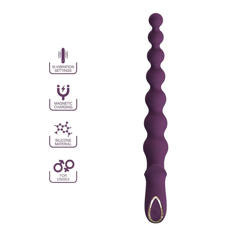 PRETTY LOVE - MADISON UPPLADDNINGBAR ANALVIBRATOR 10 FUNKTIONER