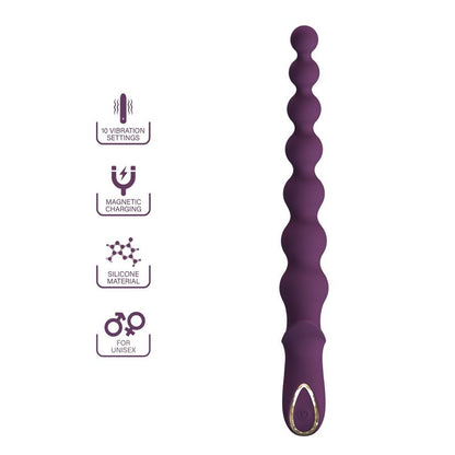 PRETTY LOVE - MADISON UPPLADDNINGBAR ANALVIBRATOR 10 FUNKTIONER