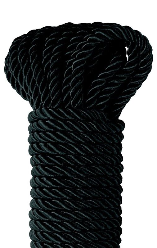 FETISH FANTASY SERIES - SVART DELUXE SILKESREP 9,75 M