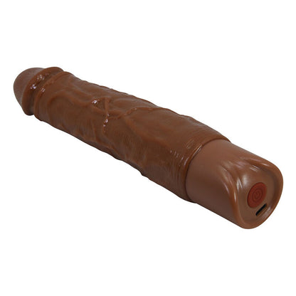PRETTY LOVE - OWEN REALISTISK VIBRATOR 22,5 CM Ø 4,5 CM BRUN
