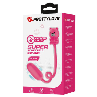 PRETTY LOVE - OLSON RECHARGEABLE BULLET VIBRATOR WITH WIRED CONTROLLER PINK