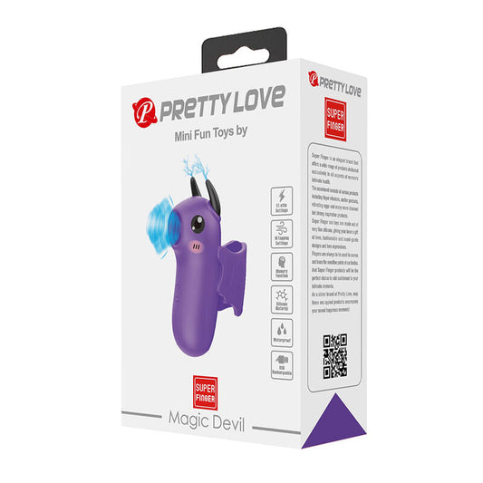 PRETTY LOVE - MAGIC DEVIL LILA UPPLADDNINGBAR FINGERSTIMULATOR