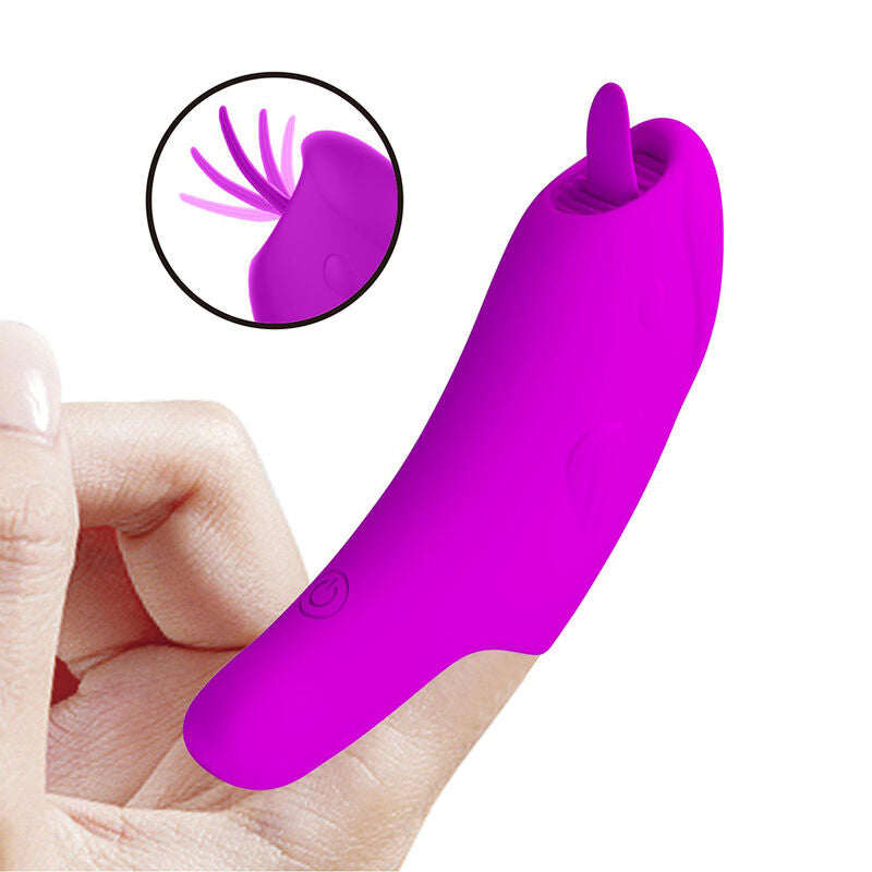 PRETTY LOVE - PETERSON HONEY FINGER UPPLADDNINGBAR FINGERVIBRATOR LILA