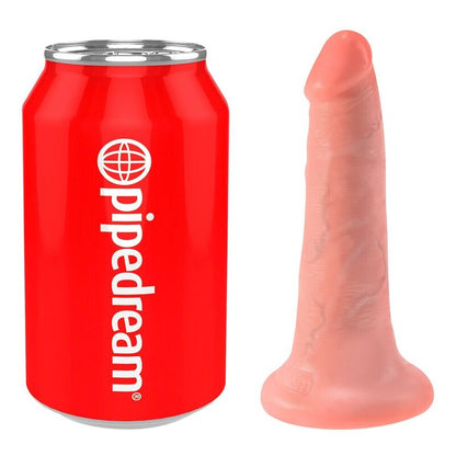 KING COCK - DILDO WITH KUKKULOR 14 CM KÖTT