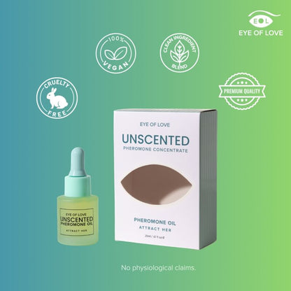 EYE OF LOVE - FEROMONBERIKAD PARFYMOJA FÖR MÄN, OPARFYMERAD, 20 ML