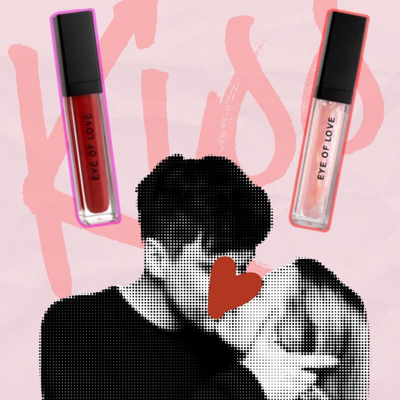 EYE OF LOVE - MATCHMAKER CRIMSON KISS RÖTT LÄPPGLANS MED VOLYMEFFEKT OCH FEROMONER 8,5 ML