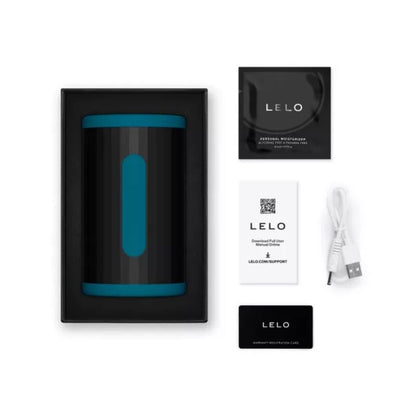 LELO - F2S DUBBEL SONISK MASKULIN ONANATOR MED DUBBEL SONISK STIMULERING TURKOS