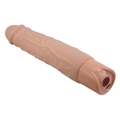 PRETTY LOVE – KESSLER REALISTISK VIBRERANDE DILDO MED 10 VIBRATIONSLÄGEN OCH 10 STÖTAR, 22 CM NATURLIG