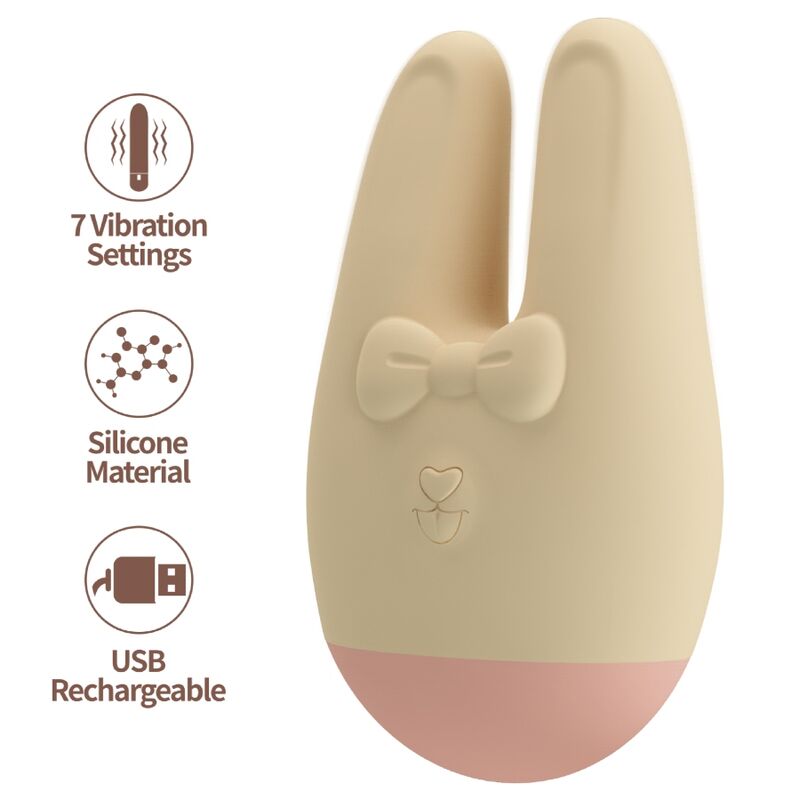 ROMANCE - EXTERN STIMULATOR FÖR KANIN 7 VIBRATIONSLÄGEN