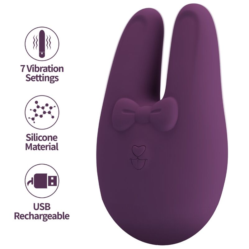 ROMANCE - EXTERNH STIMULATOR FÖR KANIN 7 VIBRATIONSLÄGEN