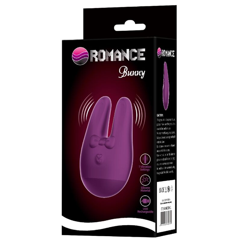 ROMANCE - EXTERNH STIMULATOR FÖR KANIN 7 VIBRATIONSLÄGEN