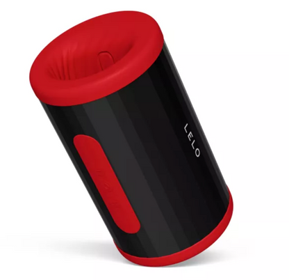 LELO - F2S DUBBEL SONISK MANLIG ONANATOR MED DUBBEL SONISK STIMULERING RÖD