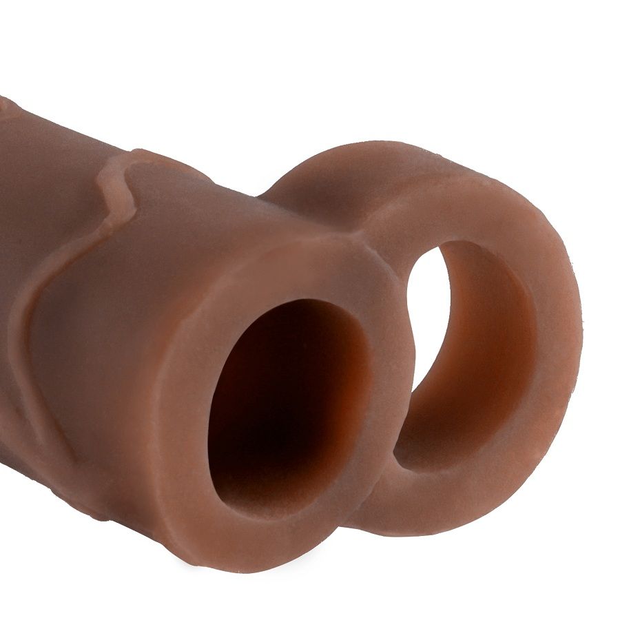 FANTASY X- TENSIONS - PERFECT 2 EXTENSION BALL STRAP SKIN BROWN - Kink&Play
