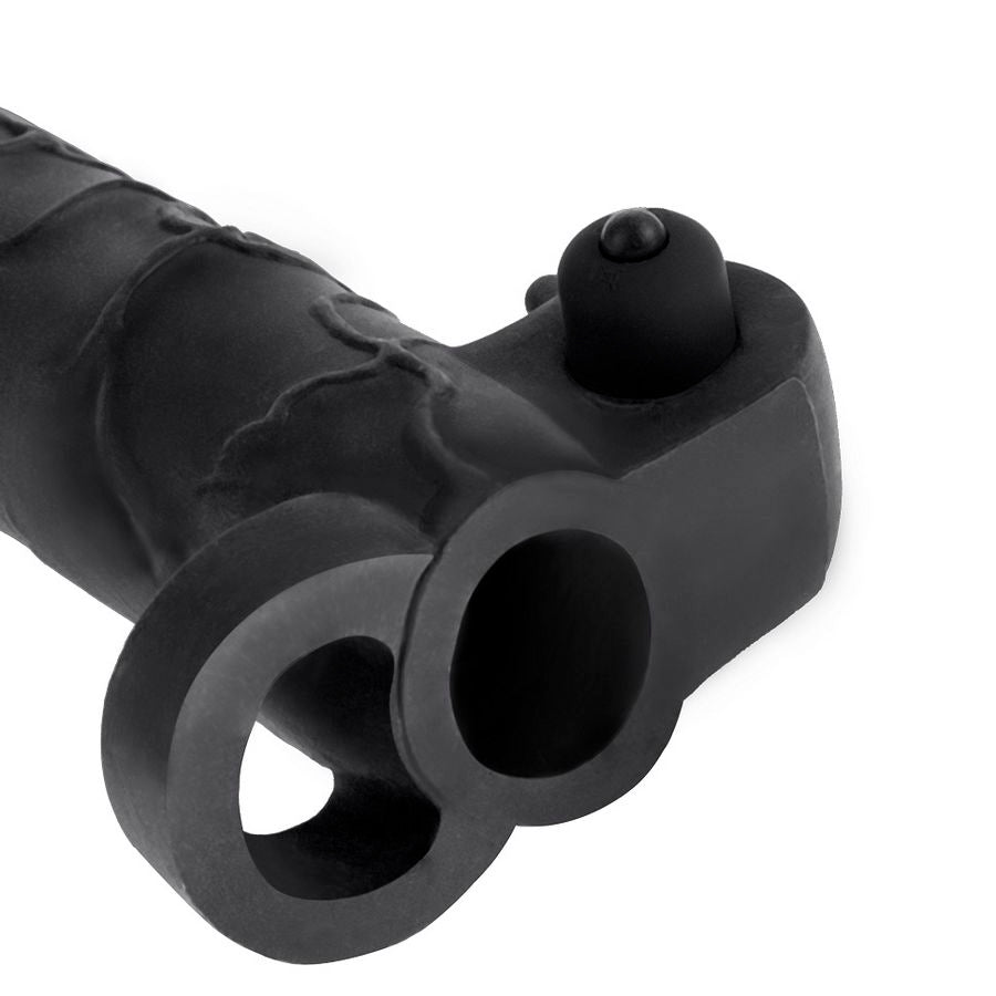 FANTASY X- TENSIONS - VIBRATING REAL FEEL 2 EXTENSION BLACK - Kink&Play