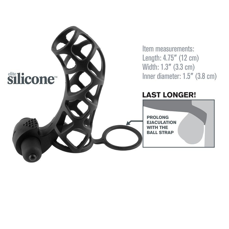 FANTASY X- TENSIONS - EXTREME SILICONE POWER CAGE - Kink&Play