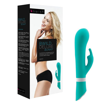 B SWISH - BWILD DELUXE BUNNY RABBIT VIBRATOR JADE - Kink&Play
