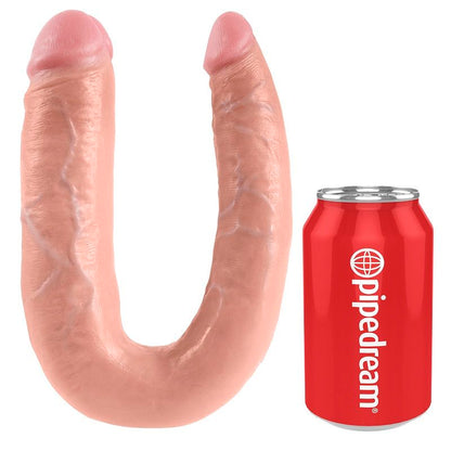 KING COCK - U-FORMAD STOR DUBBEL BESVÄR KÖTT 17,8 CM