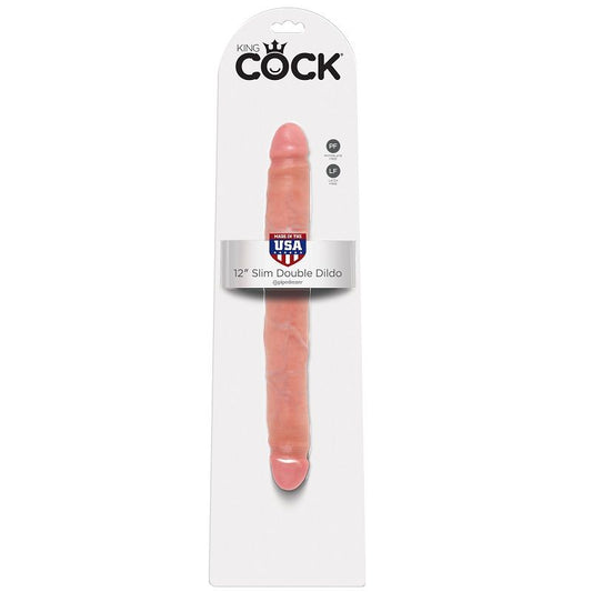 KING COCK - SMAL DUBBELDILDO 30 CM