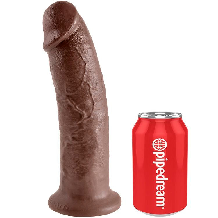 KING COCK - 10 DILDO BRUN 25,4 CM