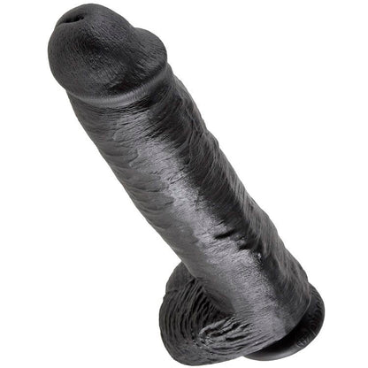 KING COCK - DILDO SVART MED KULOR 28 CM
