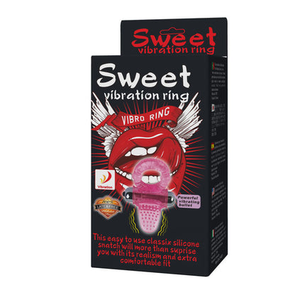 BAILE - SWEET ABS 10 RHYTHMS RING PINK VIBRATOR PENIS RING - Kink&Play