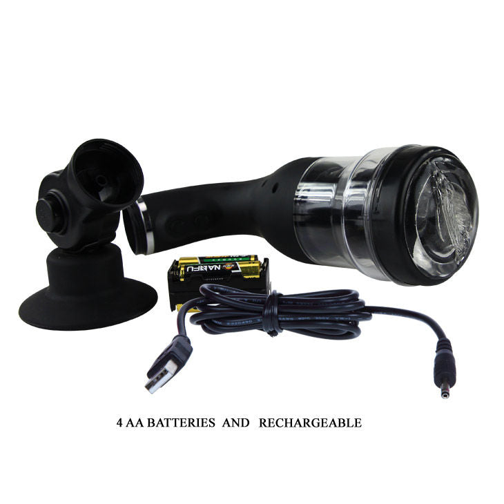 BAILE - ROTATION LOVER AUTOMATISK MASTURBATOR MED STÖD