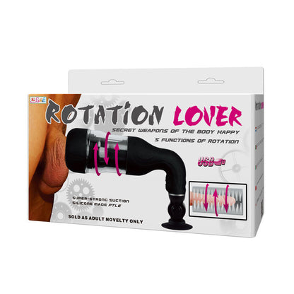 BAILE - ROTATION LOVER AUTOMATISK MASTURBATOR MED STÖD