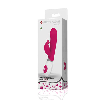 PRETTY LOVE - FLIRTATION VIBRATOR WITH FELIX STIMULATOR - Kink&Play