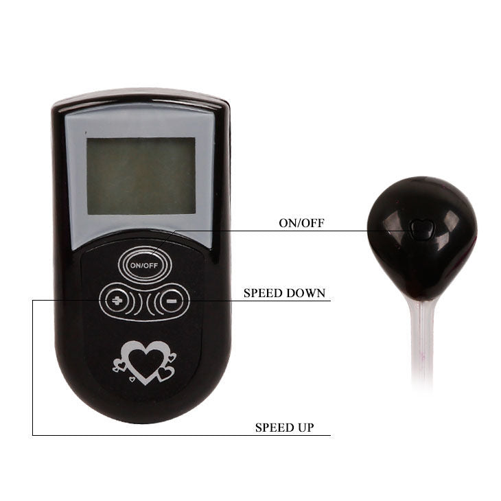 BAILE -  VIBRATOR WITH LILAC REMOTE CONTROL - Kink&Play