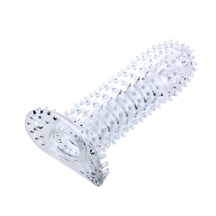 BAILE - PENIS SHEATH WITH TRANSPARENT STIMULATING POINTS 14 CM - Kink&Play