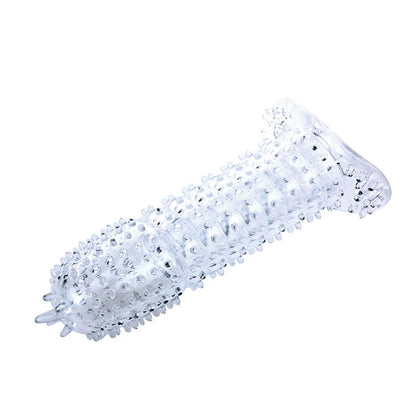 BAILE - PENIS SHEATH WITH TRANSPARENT STIMULATING POINTS 14 CM - Kink&Play