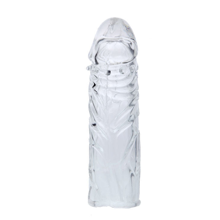 BAILE - LILA SKYDD FÖR PENIS I ANPASSNINGSBAR SILIKON 13 CM