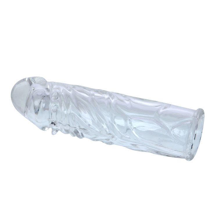 BAILE - LILA SKYDD FÖR PENIS I ANPASSNINGSBAR SILIKON 13 CM