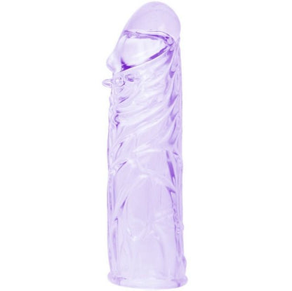 BAILE - LILA SKYDD FÖR PENIS I ANPASSNINGSBAR SILIKON 13 CM