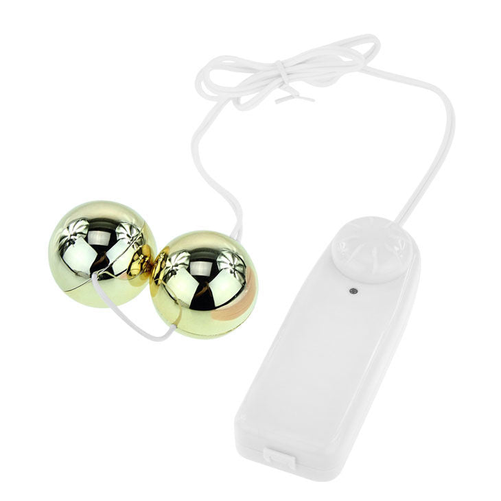 BAILE - GOLDEN CHINESE BALLS VIBRATOR - Kink&Play